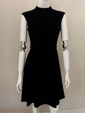 Karl Lagerfeld Black Sleeveless Mini Dress
